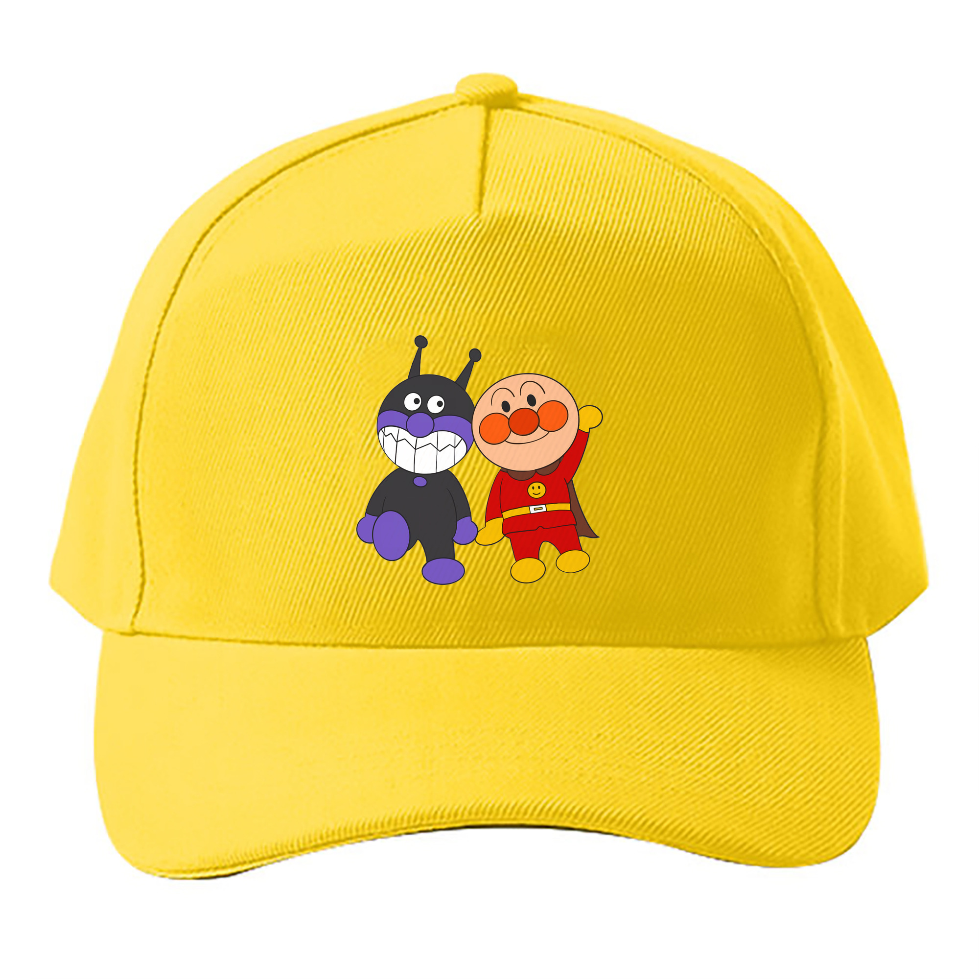 （画像用） アンパンマン Anpanman ベースボールキャップ 綿100％ 男女兼用 帽子 スポーツ